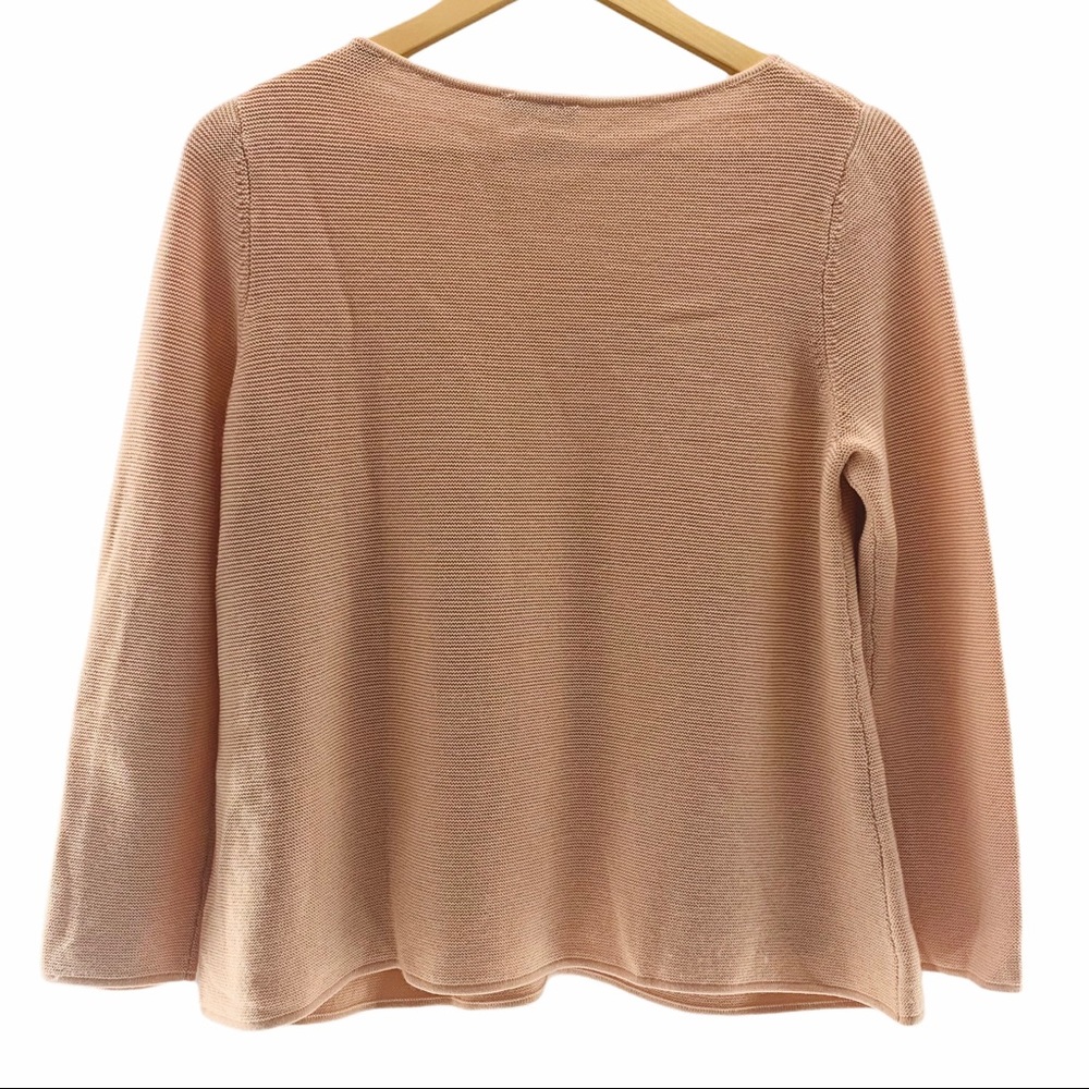 COS A-Line Minimalist 100% Soft Wool Sweater - Picture 5 of 8